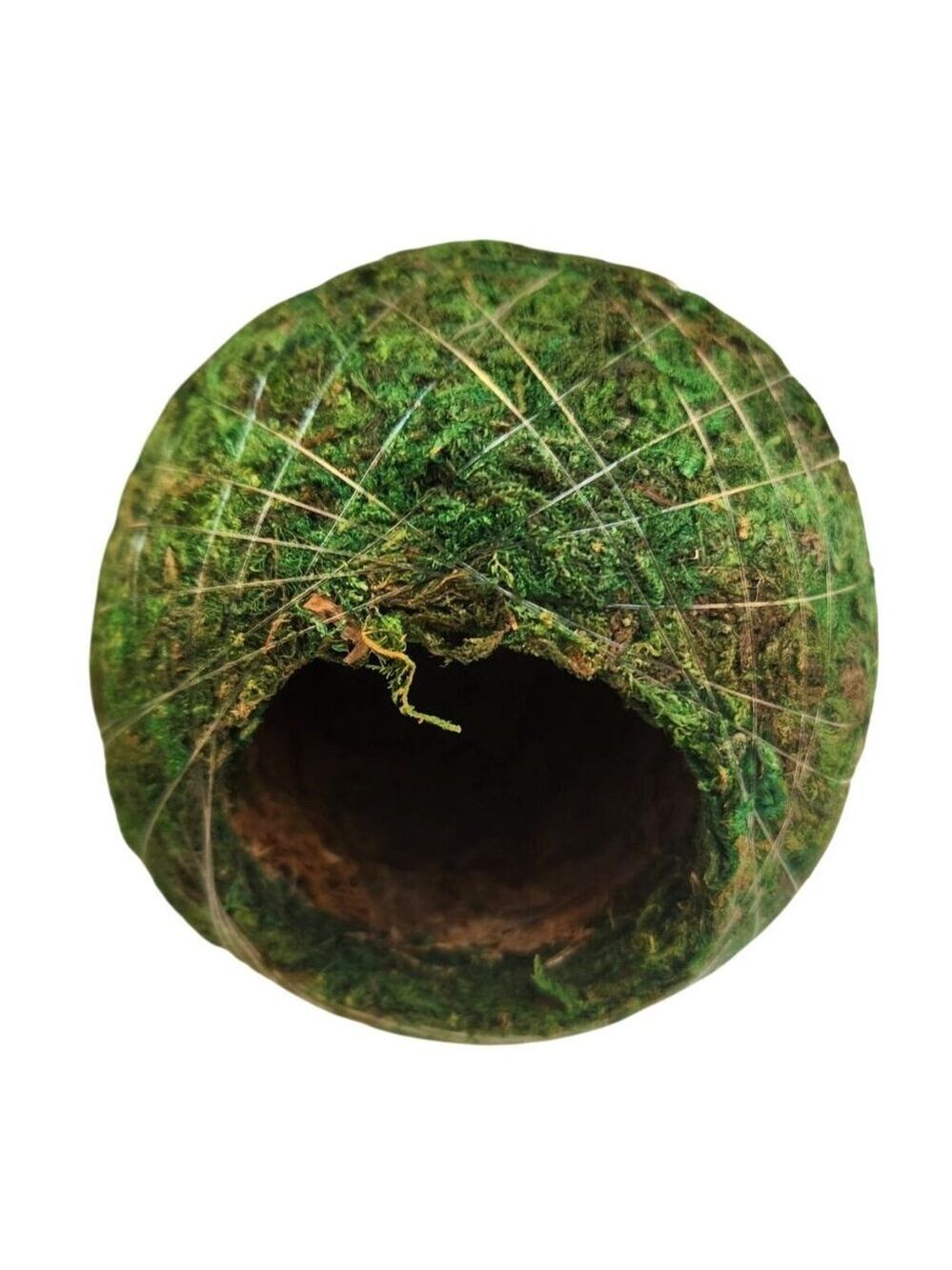 Moss Bunny Rabbit Figurine With Open Moss Balls Spring Easter Wreath Craft Suppl - Picture 11 of 13